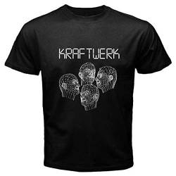 Kraftwerk Human Robots Electronic Band Men's Black T-Shirt Size S to 3XL von MN
