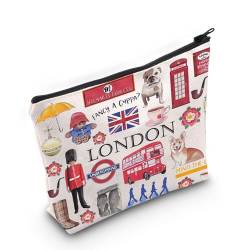 London Make-up Tasche London Reise Geschenk London Reise Geschenk für sie London Urlaub Geschenk, london, Medium von MNIGIU