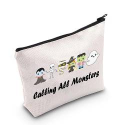 MNIGIU Lustige Monster-Kosmetiktasche mit Aufschrift "Calling All Monsters", Monsters von MNIGIU