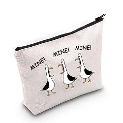 MNIGIU Nemo Seagull Kosmetiktasche Möwenliebhaber Geschenke Unterwassertier Geschenke Möwe Souvenir Geschenk, Mine Bag von MNIGIU