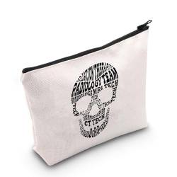 MNIGIU Radiologie-Team-Make-up-Tasche, Geschenk für Strahlentherapeuten, als Dankeschön, Geschenk für medizinische Assistenten, Radiologie, Abschlussgeschenk, Radiologie-Team von MNIGIU