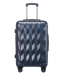 MOBAAK Koffer Reisekoffer Mit Rollen Koffer Mit Rädern, Langlebig, Mit Hartem Rand, Tragbare Zahlenschloss-Koffer Koffer & Trolleys (Color : E, Size : 24 in) von MOBAAK