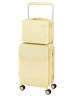 MOBAAK Koffer Reisekoffer Mit Rollen Trolley-Koffer-Set Mit USB-Multifunktions-Koffer, Boarding-Koffer, Teleskop-Deichsel Koffer & Trolleys (Color : C, Size : 13+24in) von MOBAAK