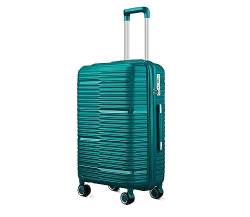 MOBAAK Koffer Reisekoffer Mit Rollen Unzerstörbares, Erweiterbares Hartschalen-Spinnergepäck Mit TSA-Schloss 20/24/28 Zoll Koffer & Trolleys (Color : Grün, Size : 20in) von MOBAAK