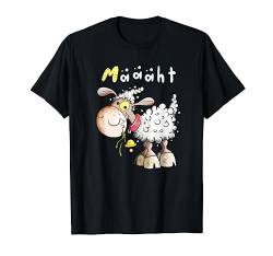 Määh Schaf I Fun Sheep Wortspiel I Schäfchen T-Shirt von MODARTIS - Fun Cartoon Schafe T-Shirts I Geschenke