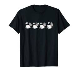 Nö Schaf I Statement Schaf I Einfach Nö I Nein I Kein Bock T-Shirt von MODARTIS - Fun Cartoon Schafe T-Shirts I Geschenke