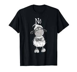 Statement Schaf I Nö Fun I Einfach Nö I Nein I Kein Bock T-Shirt von MODARTIS - Fun Cartoon Schafe T-Shirts I Geschenke