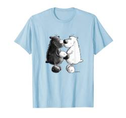 Schwarz Trifft Weiß Bär TShirt I Bärenmotiv Tiermotiv Shirt T-Shirt von MODARTIS - Lustige Bär Teddy T-Shirts & Geschenke