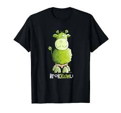 BrokKUHli I Vegan Vegetarier Brokkoli Kuh Wortspiel T-Shirt von MODARTIS - Lustige Cartoon Fun T-Shirts