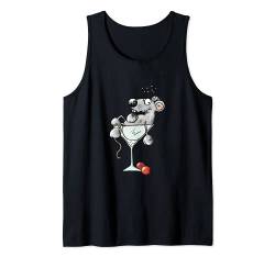 Cocktail Maus I Alkohol Getränk I Party Maus Fun Tank Top von MODARTIS - Lustige Cartoon Fun T-Shirts