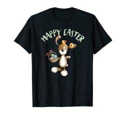 Frohe Ostern Osterhase Mit Osterkorb und Ostereiern I Ostern T-Shirt von MODARTIS - Lustige Cartoon Fun T-Shirts