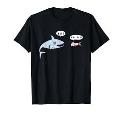 Hai und Koi T Shirt I Wortspiel Funshirt für Fisch Freunde T-Shirt von MODARTIS - Lustige Cartoon Fun T-Shirts