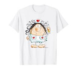 Lustige Krankenschwester mit Herz I Ärztin Heilberuf T-Shirt von MODARTIS - Lustige Cartoon Fun T-Shirts