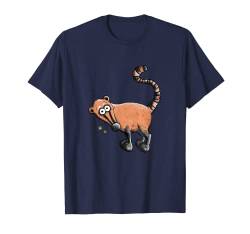Lustiger Nasenbär I Wildtier Tiermotiv T-Shirt von MODARTIS - Lustige Cartoon Fun T-Shirts