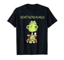 Lustiger Rentner Dinosaurier I Rentnersaurus Senior Fun T-Shirt von MODARTIS - Lustige Cartoon Fun T-Shirts