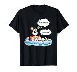 Pudelnass und Seehund Wortspiel I Hund und Ente Fun Spruch T-Shirt von MODARTIS - Lustige Cartoon Fun T-Shirts