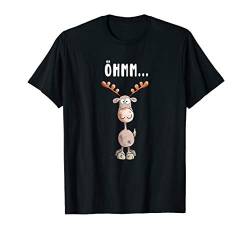 Verpeilter Elch I Hirsch Rentier Wildtier Elche Tiermotiv T-Shirt von MODARTIS - Lustige Cartoon Fun T-Shirts