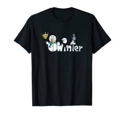 Winter Schneemann T Shirt Wintermotiv Druck Funshirt T-Shirt von MODARTIS - Lustige Cartoon Fun T-Shirts