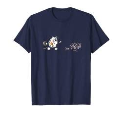 Witzige Bowling Katze T Shirt Kegeln Funshirt Kegelspiel T-Shirt von MODARTIS - Lustige Cartoon Fun T-Shirts