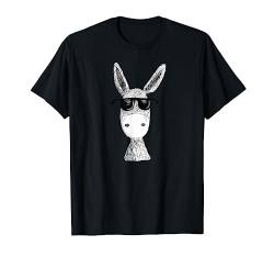 Cooler Esel Mit Sonnenbrille T-Shirt I Lustiges Geschenk T-Shirt von MODARTIS - Lustige Esel T-Shirts & Geschenke