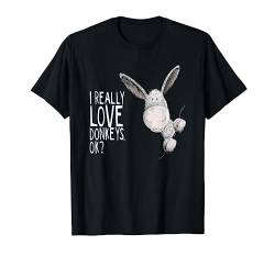 Donkey Love I Für Esel Freunde und Fans I Fun Geschenk T-Shirt von MODARTIS - Lustige Esel T-Shirts & Geschenke