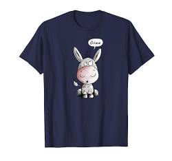 Öhm Esel T Shirt I Funshirt Tiermotiv I Eselmotiv T-Shirt von MODARTIS - Lustige Esel T-Shirts & Geschenke