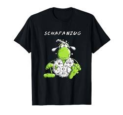 Frosch Im Schafanzug T Shirt Gute Nacht Tiermotiv Wortspiel T-Shirt von MODARTIS - Lustige Frösche T-Shirts & Geschenke