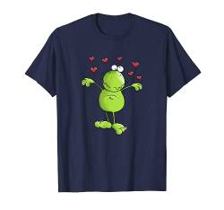 Frosch In Love T-Shirt I Herz Mädchen Damen Geschenk T-Shirt von MODARTIS - Lustige Frösche T-Shirts & Geschenke