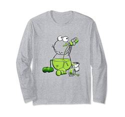 Funny Farbfrosch I Frosch Fun Comic I Farben Spiel Langarmshirt von MODARTIS - Lustige Frösche T-Shirts & Geschenke