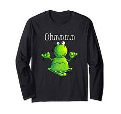 Ohmmm Yoga Frosch I Meditation Entspannung Fun Langarmshirt von MODARTIS - Lustige Frösche T-Shirts & Geschenke