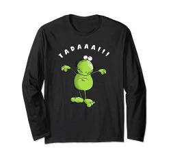 Tadaaa Frosch Tshirt I Funshirt Froschmotiv I Geschenk Langarmshirt von MODARTIS - Lustige Frösche T-Shirts & Geschenke