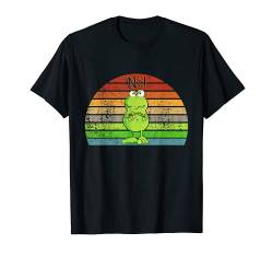 Vintage Statement Frosch I Nö Fun I Nein Retro Design T-Shirt von MODARTIS - Lustige Frösche T-Shirts & Geschenke