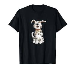 Fröhlicher Hund I Hunde Comic I Hundefreund Geschenk T-Shirt von MODARTIS - Lustige Hundemotiv T-Shirts & Geschenke