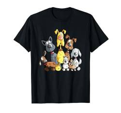 Funny Hundehaufen I Hunde Team I Hund Geschenk I Hund Fun T-Shirt von MODARTIS - Lustige Hundemotiv T-Shirts & Geschenke
