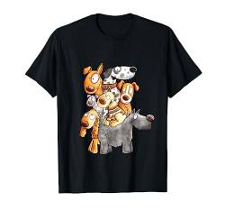 Happy Hundehaufen I Hunde Team Hund Fan Geschenk T-Shirt von MODARTIS - Lustige Hundemotiv T-Shirts & Geschenke