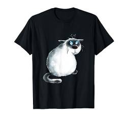 Grummelige Siamkatze Für Katzen Liebhaber I Siamkatze T-Shirt von MODARTIS - Lustige Katzen T-Shirts & Geschenke