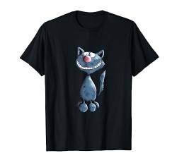 Lachende Katze I Katzenmotiv Katzendruck Katzen Fun T-Shirt von MODARTIS - Lustige Katzen T-Shirts & Geschenke