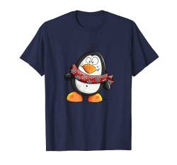 Happy Pinguin I Pinguin Druck I Wildtier Liebhaber T-Shirt von MODARTIS - Lustige Pinguin T-Shirts & Geschenke