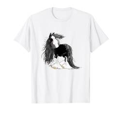 Happy Shire Horse I Kaltblut Pferde I Shire Horses Pferd T-Shirt von MODARTIS - Pferde Cartoon T-Shirts & Geschenke