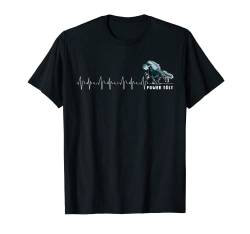 Heartbeat Power Tölter Islandpferd T-Shirt I Herzschlag T-Shirt von MODARTIS - Pferde Cartoon T-Shirts & Geschenke