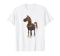 Lustiges Araber Pferd T Shirt Geschenk für Pferdefreunde T-Shirt von MODARTIS - Pferde Cartoon T-Shirts & Geschenke