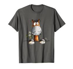 Lustiges Pferd I Pony I Pferde Fan I Pferdemotiv Fun T-Shirt von MODARTIS - Pferde Cartoon T-Shirts & Geschenke