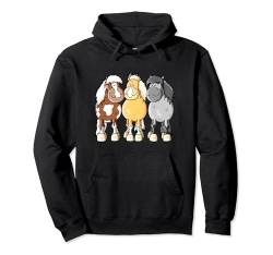 Shetlandpony für Shetty Freunde I Pferdemotiv I Pferd Pony Pullover Hoodie von MODARTIS - Pferde Cartoon T-Shirts & Geschenke