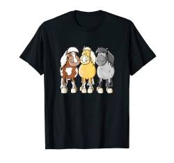 Shetlandpony für Shetty Liebhaber I Shetland Pony Pferd T-Shirt von MODARTIS - Pferde Cartoon T-Shirts & Geschenke