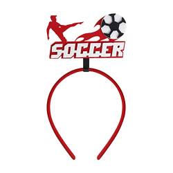 Fußball-Haarband – modische Sport-Haarreifen, große Fußballspiel-Wettbewerbe, Kopfbedeckung, Haarschmuck Modgal von MODGAL