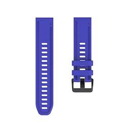 MODINK CAREG 20mm Uhrenband kompatibel mit Fenix 6s Pro -Gurt Weiches Silikonarmband mit schnellem Armbandband mit Fenix 5s plus Uhr kompatibel Durable (Color : Royal Blue, Size : 20mm) von MODINK
