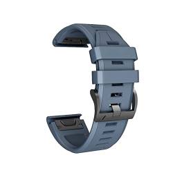 MODINK CAREG 26mm 22mm Uhrenbandkompatibel mit Fenix 6x 5x 3 Stunden Silikongurt mit Schnellfreisetzungs -Armbandkompatibel mit Fenix 6 5 5x Plus/945/935 Durable (Color : Stone, Size : 22mm) von MODINK
