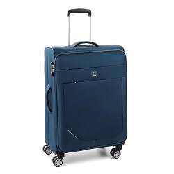 MODO by Roncato Uranus Trolley mittelweich, 4 Räder mit TSA, blau, Weicher Koffer mit 4 Lenkrollen von MODO BY RV RONCATO