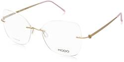 MODO & ECO Damen 4609 Sonnenbrille, Matte Light Gold, 50 von MODO & ECO