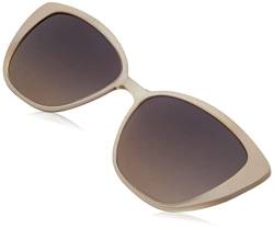 MODO & ECO Damen Gila Clip On Sonnenbrille, Sand, 70 von MODO & ECO
